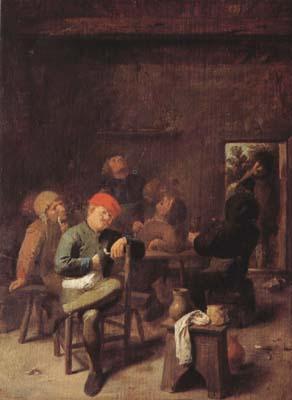 BROUWER, Adriaen Peasants Smoking and Drinking (mk08) Sweden oil painting art